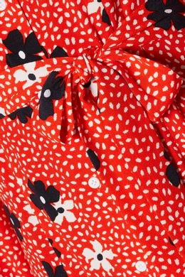 Whistles confetti floral shirt dress top