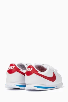Buy Nike White Cortez Basic Sneakers For Boys Online Ounass Bahrain
