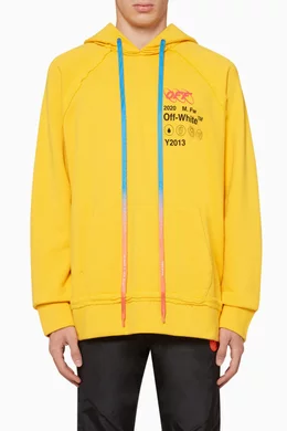 Buy Off-White Yellow Industrial Y013 Incomp Hoodie For Men Online  