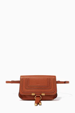 Buy Chloe Brown Marcie Calf Leather Belt Bag For Women Online Ounass Bahrain