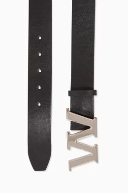 Alexander wang metal logo belt shop