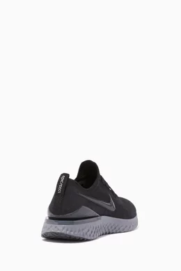 Nike epic react flyknit 2 black/anthracite/gunsmoke/black online