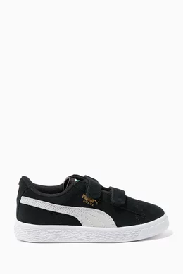 Puma suede 2 straps trainers sale
