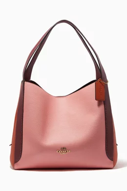 Buy Coach Red Hadley Hobo in Colourblock Pebble Leather For Women Online Ounass Bahrain