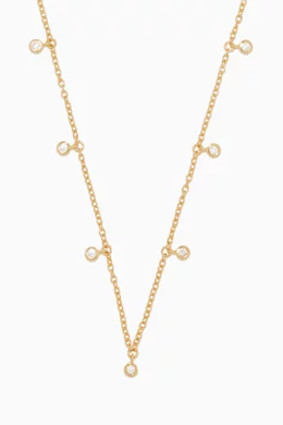 Buy Missoma Gold Interstellar Gold Vermeil Drop Necklace For Women Online Ounass Bahrain