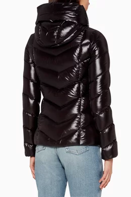 Buy Moncler Black Fulig Down Filled Jacket For Women Online Ounass Bahrain