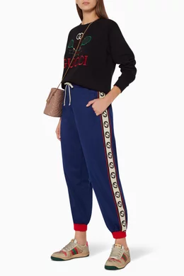 Womens gucci tracksuit bottoms top