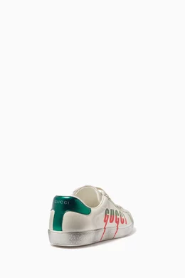 Buy Gucci White New Ace Gucci Blade Sneakers For Men Online Ounass Bahrain