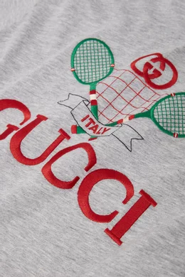 Gucci tennis racket shirt cheap
