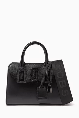 Buy Marc Jacobs Black Little Big Shot Leather Tote Bag For Women Online Ounass Bahrain