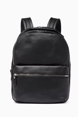 Buy Shinola Black Runwell Leather Backpack For Men Online Ounass Bahrain