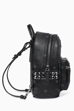 Buy MCM Black Stark Bebe Boo Backpack For Women Online Ounass Bahrain