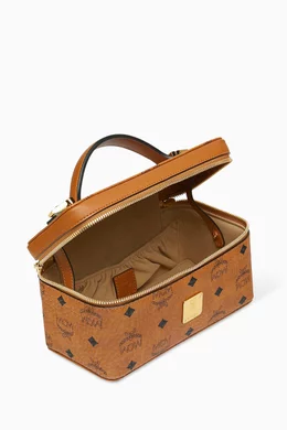 Buy MCM Brown Rockstar Vanity Case For Women Online Ounass Bahrain