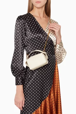 Buy Wandler White Yara Box Shoulder Bag For Women Online Ounass Bahrain