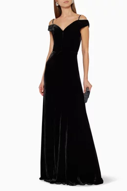 Maria embellished fit & flare dress clearance