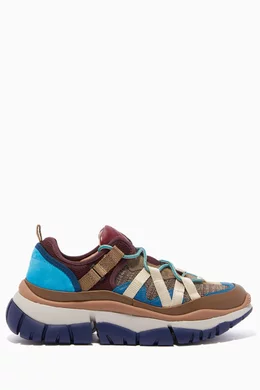 Buy Chloé Multicolour Blake Low-Top Sneakers For Women Online