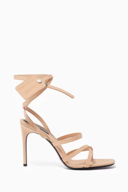 Off white tag heels hotsell