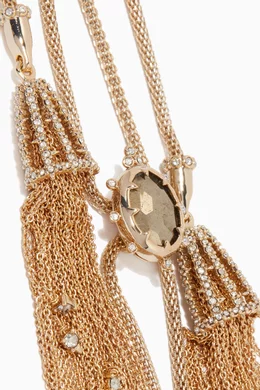 Alexis bittar tassel necklace store
