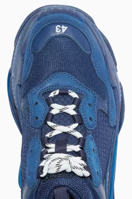 Balenciaga triple s cool blue grey 2025