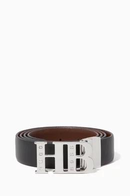 Buy BOSS Black HB Icon Reversible Leather Belt For Men Online Ounass Bahrain