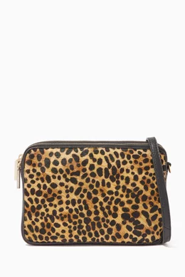 Buy WHISTLES Multicolour Cami Leopard Shoulder Bag For Women Online Ounass Bahrain