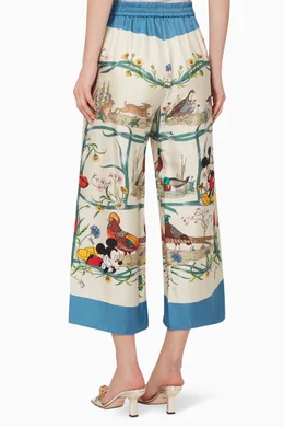 Gucci Mickey Mouse Silk Gucci Pyjamas Silk Disney Pyjamas Top