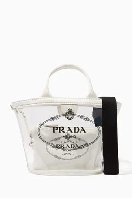 Prada plexiglass bag store