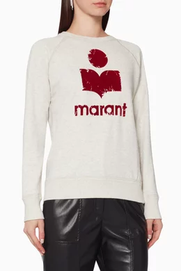 Isabel marant milly logo sweatshirt online