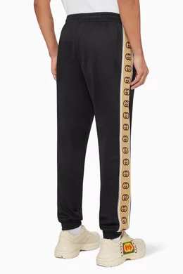 Gg technical jersey jogging pant online