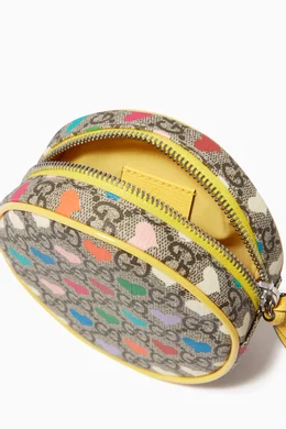 Buy Gucci Neutral Hearts Print Belt Bag For Girls Online Ounass Bahrain