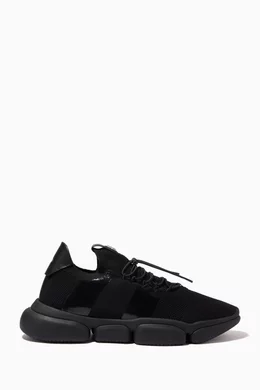 Buy Moncler Black The Bubble Knit Sneaker For Men Online Ounass Bahrain