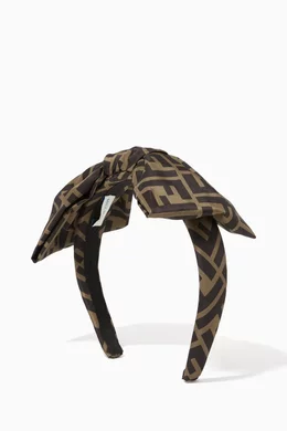Buy Fendi Brown outlet Giant Logo Print
