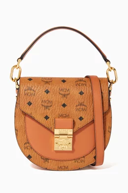 Mcm patricia visetos shoulder bag clearance