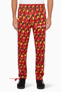 Palm angels burning track pants clearance