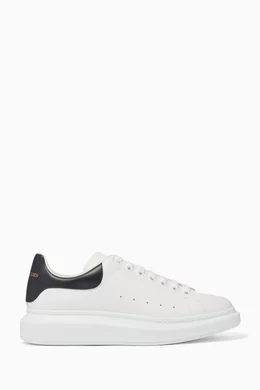 Alexander mcqueen trainers mens white on sale