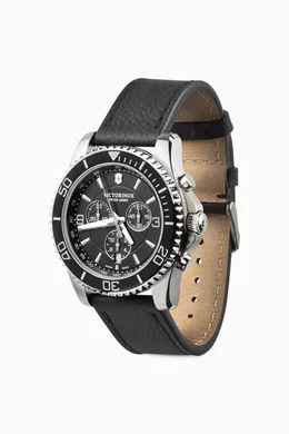 Buy Victorinox Black Maverick Chronograph Watch For Men Online Ounass Bahrain