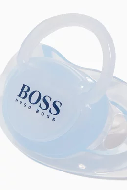 Buy BOSS Kidswear Blue Silicone Baby Pacifier For Kids Online Ounass Bahrain