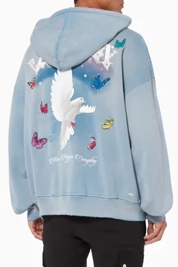 Amiri eternal dove hoodie shop