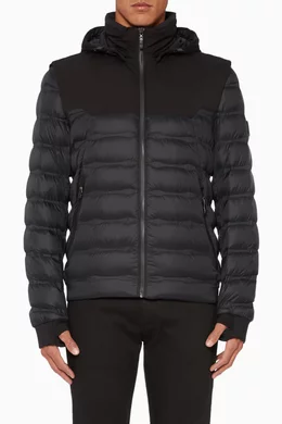 Buy BOSS Black Water Repellent Down Jacket For Men Online Ounass Bahrain