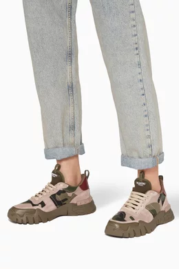 Buy Valentino Garavani Green Valentino Garavani Camouflage