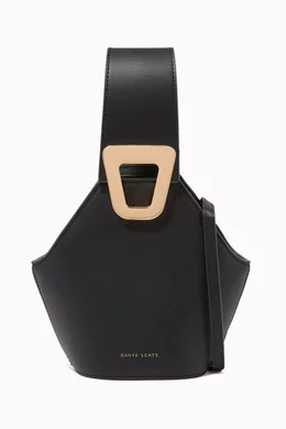 Buy Danse Lente Black XS Johnny Leather Bag For Women Online Ounass Bahrain