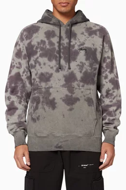 Buy Stussy Black Crystal Wash Hoodie For Men Online Ounass Bahrain