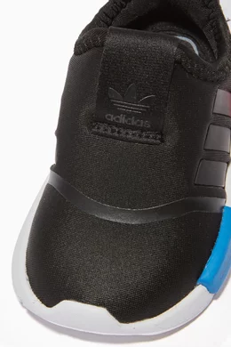 Kids black nmd clearance