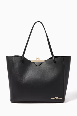 Marc jacobs lock that leather tote bag on sale