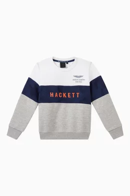 Hackett aston martin sweatshirt on sale