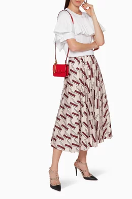 Micro vsling shiny calfskin shoulder bag shop