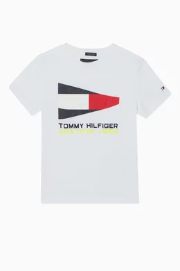 Tommy hilfiger neon t shirt outlet