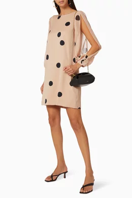 Marella polka dot dress sales