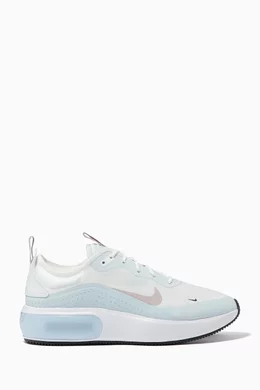 Buy Nike White Air Max Dia Sneakers in Textile For Women Online Ounass Bahrain