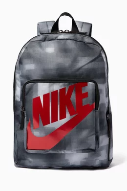 Buy Nike Black All Over Print Classic Backpack For Kids Online Ounass Bahrain